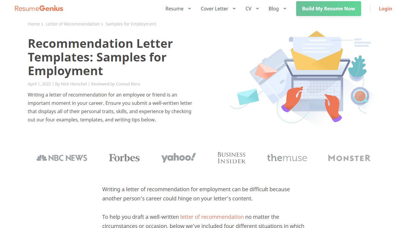 Recommendation Letter Templates: Samples for Employment